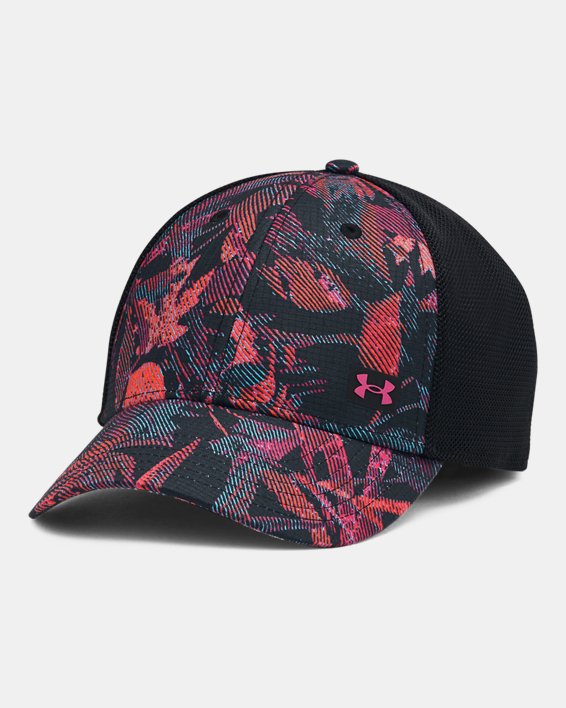 Women's UA ArmourVent Trucker Hat in Pink image number 0
